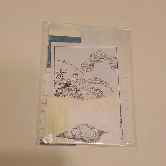 Bullet journal, scrapbooking kit, textured paper prints - Picture 2 of 4